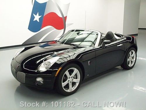 2008 pontiac solstice roadster automatic leather 35k mi texas direct auto