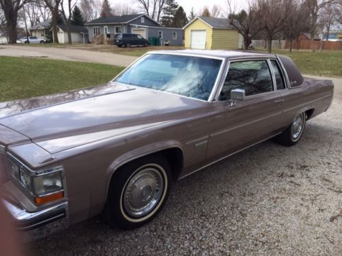 1983 cadillac deville base coupe 2-door 4.1l