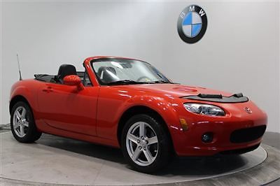 2008 mazda mx-5 miata convertible in red 2.0 4 cyl 5 speed manual trans  alloys