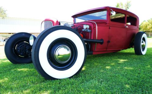 Ford  model a  hotrod kustom ratrod 2 door sedan custom 1930 1931