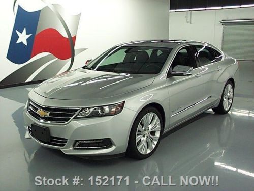 2014 chevy impala ltz sunroof nav climate seats 20&#039;s 4k texas direct auto