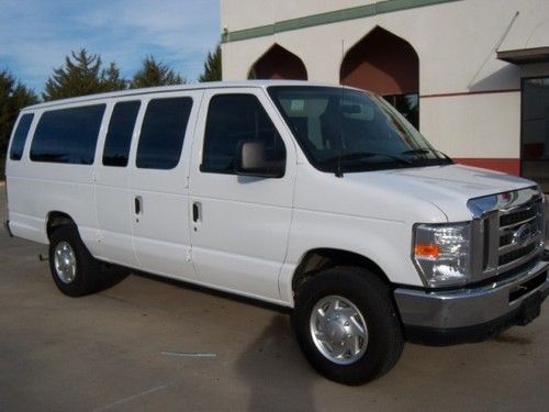 No reserve 2012 ford e 350 xlt 15 passenger van 44k war