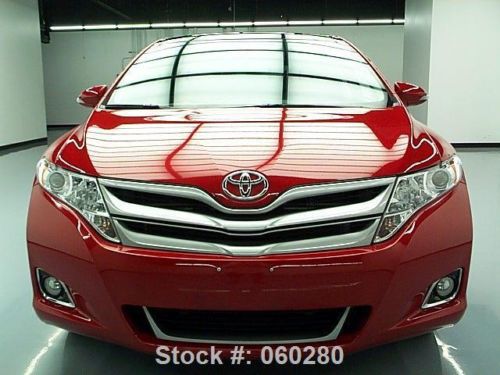 2013 toyota venza xle v6 leather sunroof rear cam 22k texas direct auto