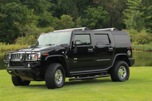 2007 hummer h2 navigation, heated seats, dual rear dvd players - great condition