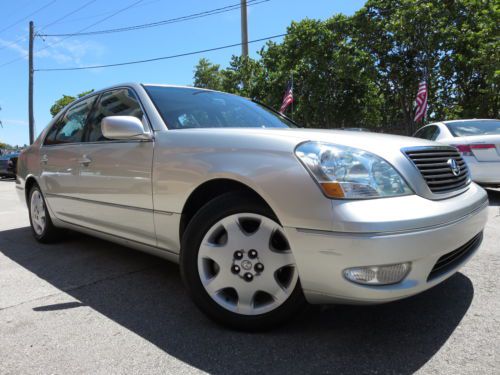 02 lexus ls 430 fully loaded navigation xenons extra clean service history