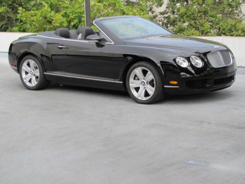 2009 bentley continental gtc in beluga with only 3,100 miles!