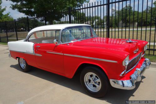 1955 chevrolet belair two-door hardtop sports coupe v8 classic - updates - video