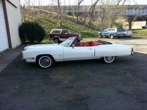 1971 cadillac eldorado base convertible 2-door 8.2l