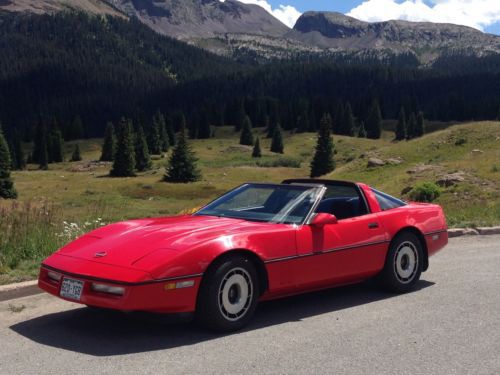 1984 chevrolet corvette base hatchback 2-door 5.7l