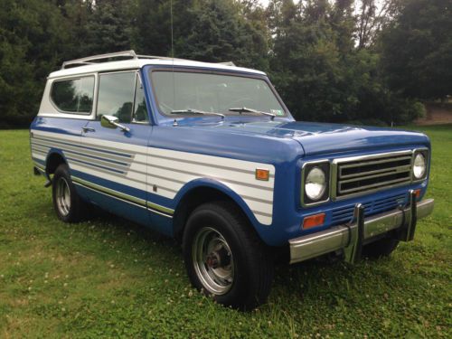 1978 international harvester scout ii midas edition 4x4 rare