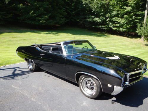 1969 buick gs 400 convertible, factory a/c, auto on floor, 1 owner, low miles