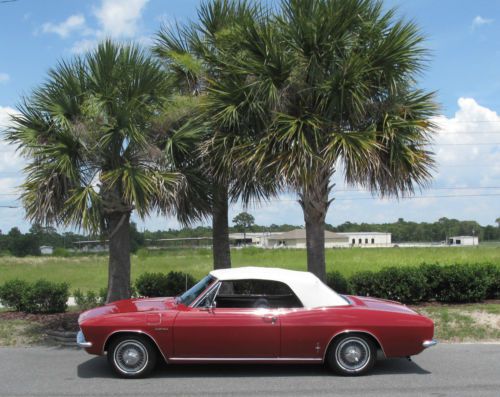 1965 CHEVROLET CORSA CORVAIR CONVERTIBLE, image 2