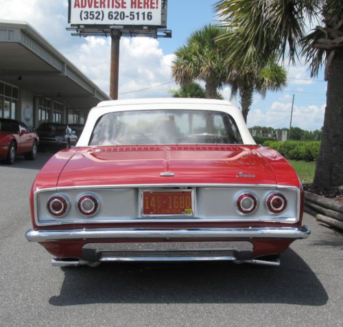 1965 CHEVROLET CORSA CORVAIR CONVERTIBLE, image 4