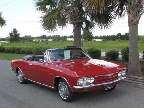 1965 CHEVROLET CORSA CORVAIR CONVERTIBLE, image 7