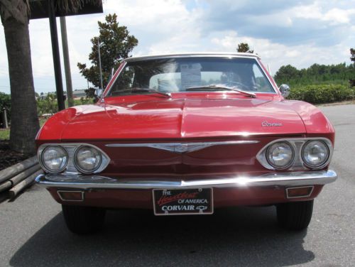 1965 CHEVROLET CORSA CORVAIR CONVERTIBLE, image 8