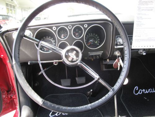 1965 CHEVROLET CORSA CORVAIR CONVERTIBLE, image 13