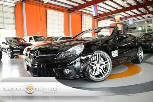 09 mercedes sl63 amg roadster 25k stage 1 renntech hardon kardon nav