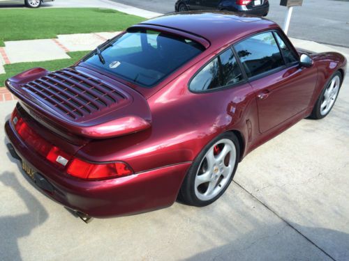 1997 porsche 911 turbo coupe 2-door 3.6l (993)