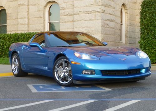 Z51 corvette 09&#039; jet stream blue 3lt w/nav loaded