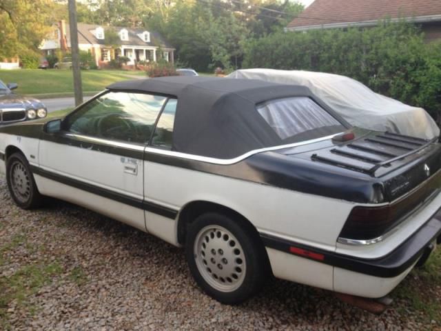 Chrysler lebaron convertible