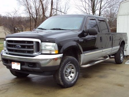 2004 ford f-350 crew 5.4l v8 4x4 auto side steps 160k