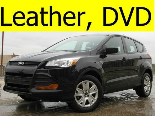 2013 ford escape with leather, dvd, full warranty, bluetooth and more!