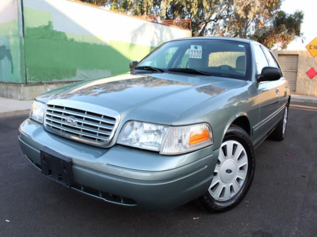 2006 ford crown victoria police interceptor sedan