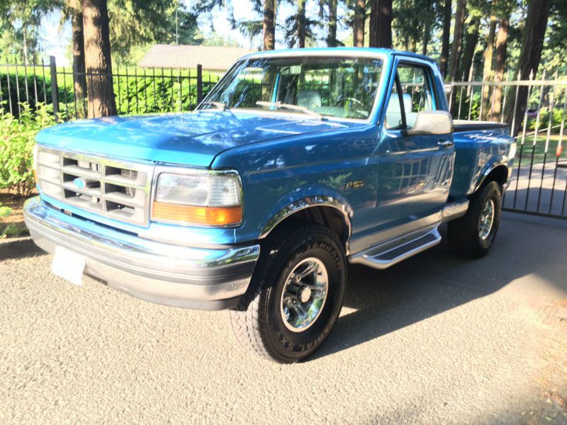 1992 ford f-150 4x4 flare side short bed f-150 f-250 f-350