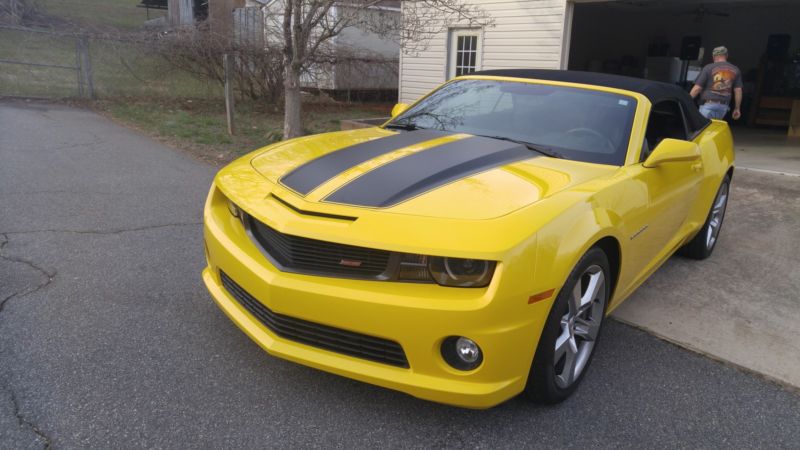 2011 chevrolet camaro ss convertible 2-door