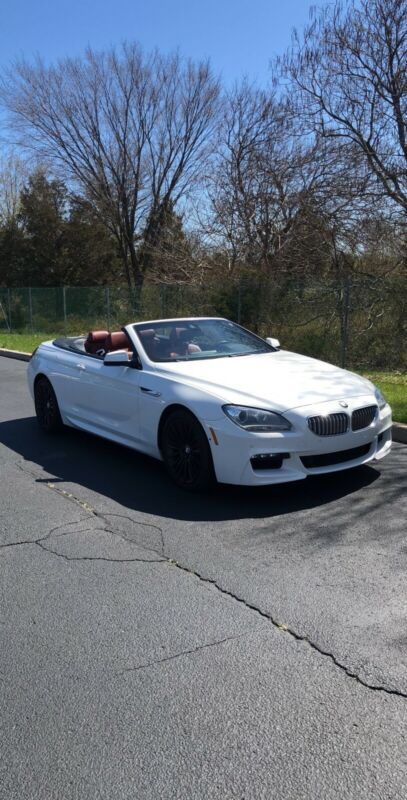 2013 bmw 6-series x-drive convertible, m package