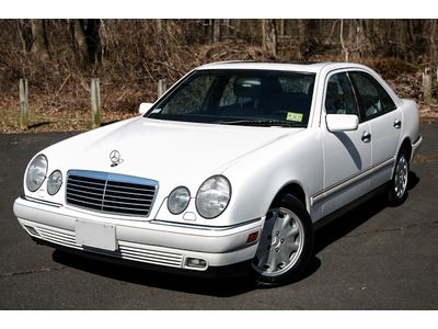 1997 mercedes benz e320 1 owner serviced 41k miles cold weather package