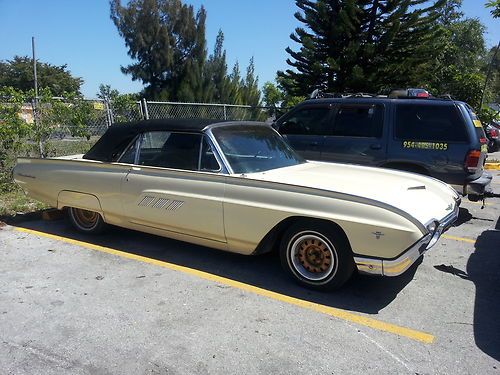 1963 thunderbird convertible **factory air**