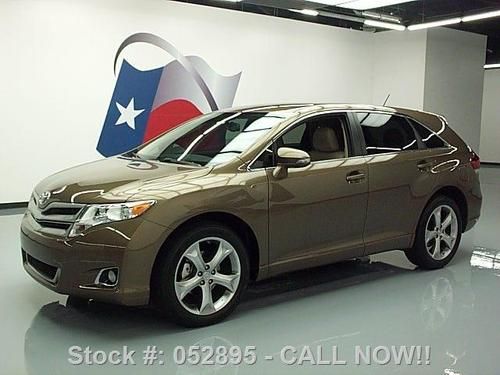 2013 toyota venza le 3.5l v6 rear cam 20" wheels 1k mi texas direct auto