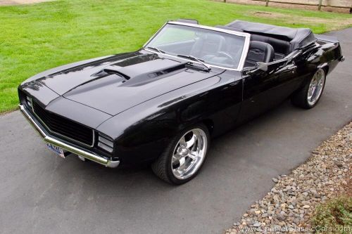 1969 chevrolet camaro custom convertible - over $200,000 build. video