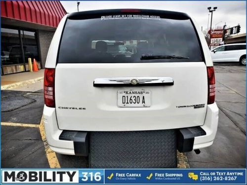 2010 chrysler town and country wheelchair, mobility, handicap wheelchair van