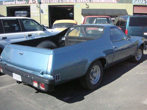 1977 chevrolet el camino base standard cab pickup 2-door 5.0l