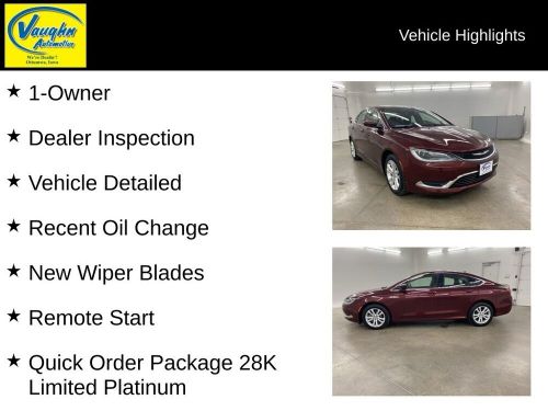 2016 Chrysler 200 Series Limited, US $15,499.00, image 8