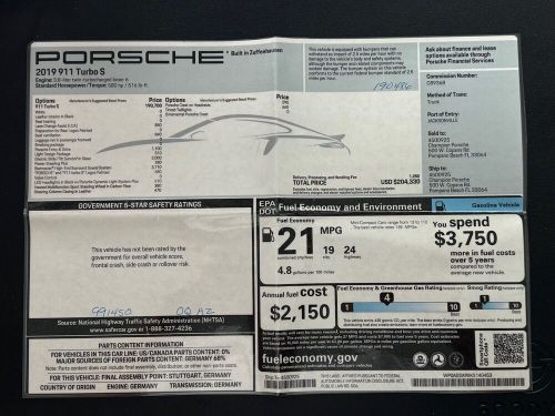 2019 Porsche 911, US $167,500.00, image 19