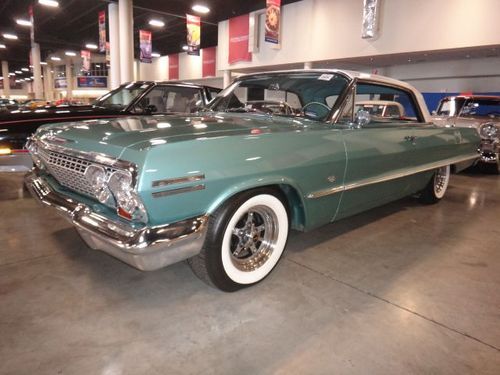1963 chevy impala rust free fl car v8 327 low reserve make offer muscle car