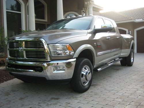 2010 dodge ram 3500 mega crew cab laramie diesel 4x4