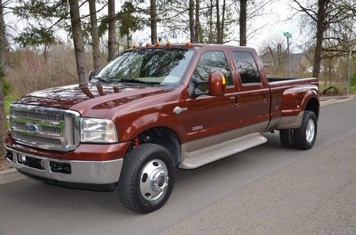 Dually king ranch low miles loaded