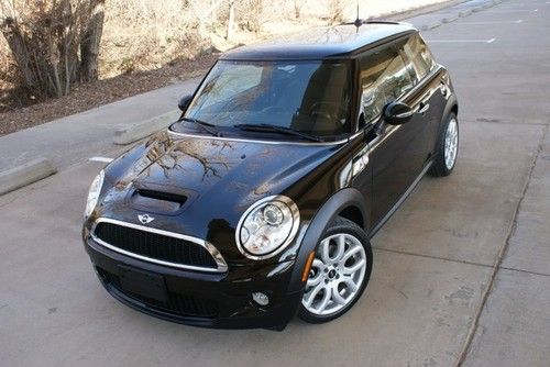 Cooper s, low 13k miles, black/black, tiptronic, low 2.95% apr financing!