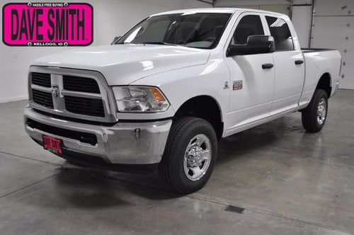 2012 new white dodge crew 4wd manual diesel popular equiptment chrome appearance