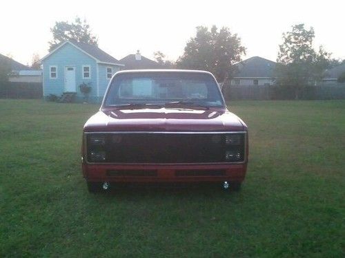 1984 chevrolet c10 custom standard cab pickup 2-door 5.7l excellent condition