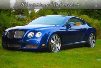 2007 moroccan blue magnolia fully loaded ipod forgiato 22 inch wheels lower kit