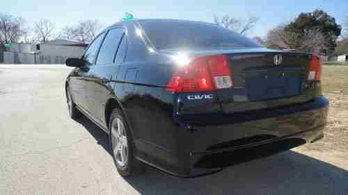 '05 HONDA CIVIC EX-89K Mile-Sunroof-Satelite Radio-BLACK-Auto.-CLEAR TITLE!!!!!, US $8,500.00, image 3