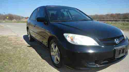 '05 HONDA CIVIC EX-89K Mile-Sunroof-Satelite Radio-BLACK-Auto.-CLEAR TITLE!!!!!, US $8,500.00, image 7