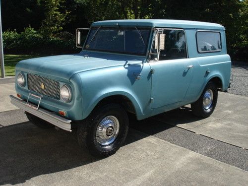 1965 international harvester scout 80 4 x 4, 17,800 original miles, exc condion