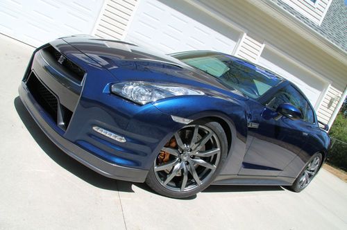 2012 nissan gt-r gtr ams alpha10 alpha 10 blue pearl