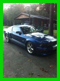2008 ford mustang shelby gt coupe 5-speed manual cd leather